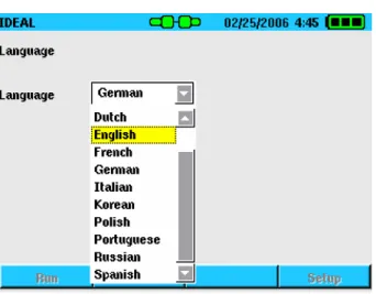 Figure 2-17 Language Setup 