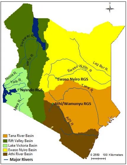 Figure 1. Nain water basins in Kenya. [10].