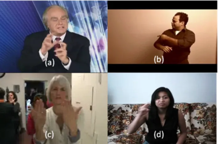 Figure 6. Examples of videos which are difficult to successfully  classify with current approach