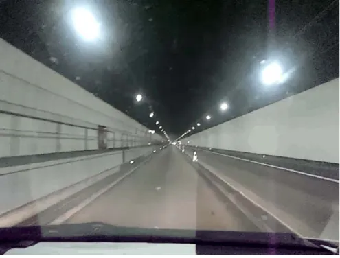 Figure 1.2. View inside a tunnel.  
