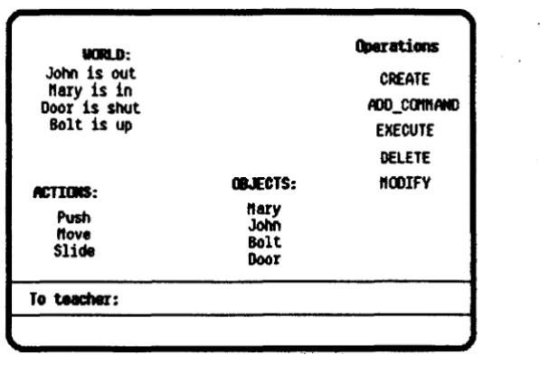 Figure 9 - Toy screen layout. 