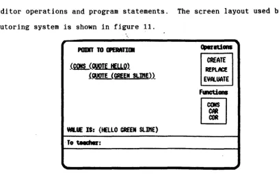 Figure 11 - Overall screen layout. 