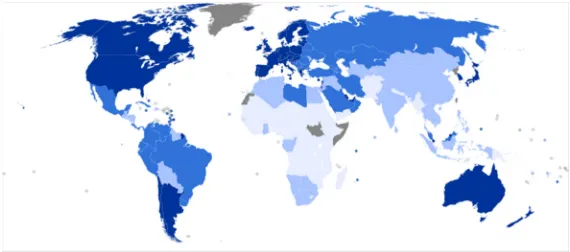 Figure 6 2011 Human Development Index 