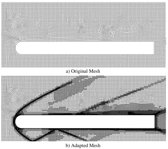 Figure 4.14: Mesh adaption scheme illustration 
