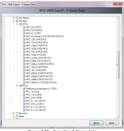 Figure 3.22 – Example of NAI Reporting Table   