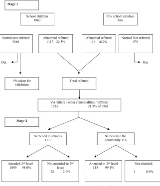 Fig.1. Type of analysis: Screening for visual defects and other abnormalities 