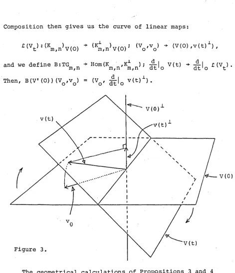 Figure 3. The geometrical calculations of Propositions 3 and 4 