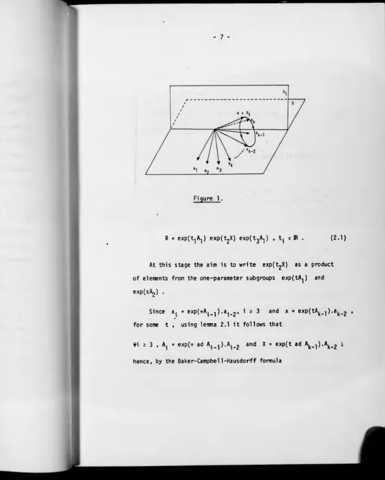R = expftjA^ expftgX) e x p f t ^ )  , Figure 1 .e ]R . 