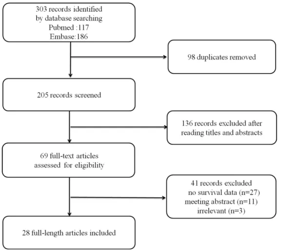 Figure 1: Flow diagram for the selection of studies in the meta-analysis.