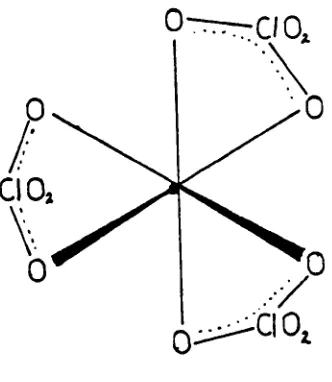 FIGURE 2.7. Proposed Structure for Cr(C10~)3
