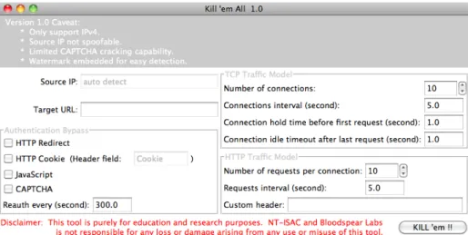 Figure 3. Proof-of-Concept Tool "Kill 'em All" 