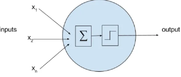 Figure 4: Simplified biological neuron model 