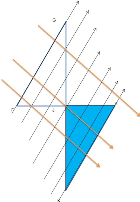 Figure 7 is a right-angled triangle with angles 45° and 45°. 