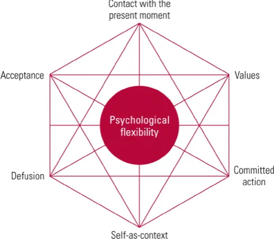 Figure 1: The six core processes of ACT 