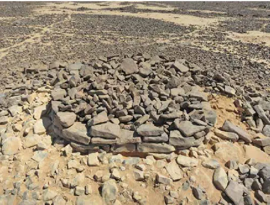 Figure 5. View of W-80 after initial clearance of rubble from southern face (photo by  a. C