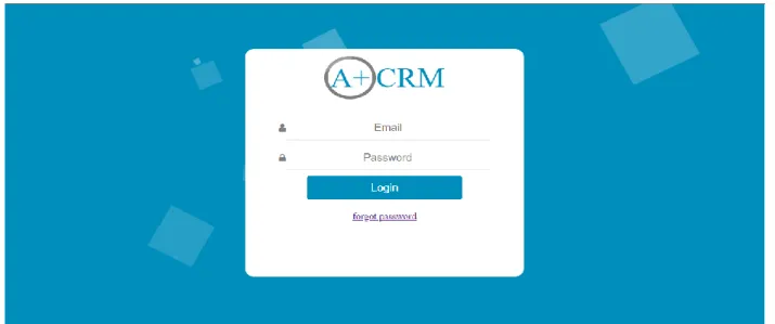 Figure 10  The login page of the user.