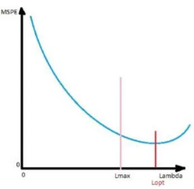 Figure 4: Illustration of different solutions for optimal lambda  