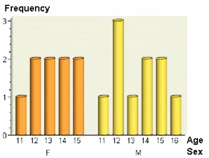 Figure 2.1 Stored Process Results: Bar Chart
