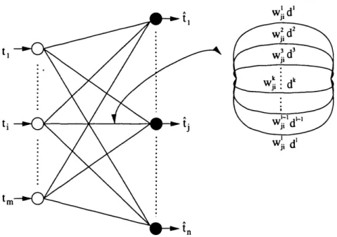 Figure  3 .3 .  Natschlager and  Rufs’  network model with multiple sub-connections. 