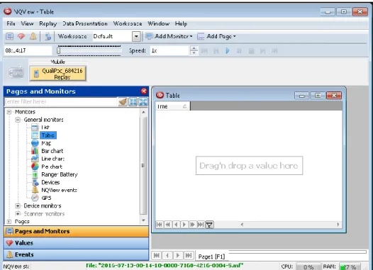 Fig. 7. NQView Workspace. 