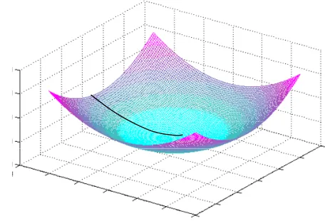 FIGURE 18: VISUALIZATION OF LINE SEARCH IN PROBLEM SPACE 