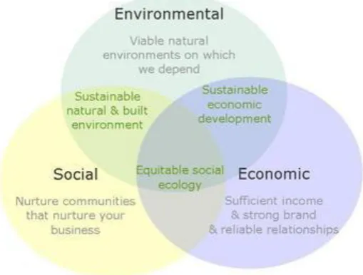 Figure 1: Triple-bottom-line approach. 