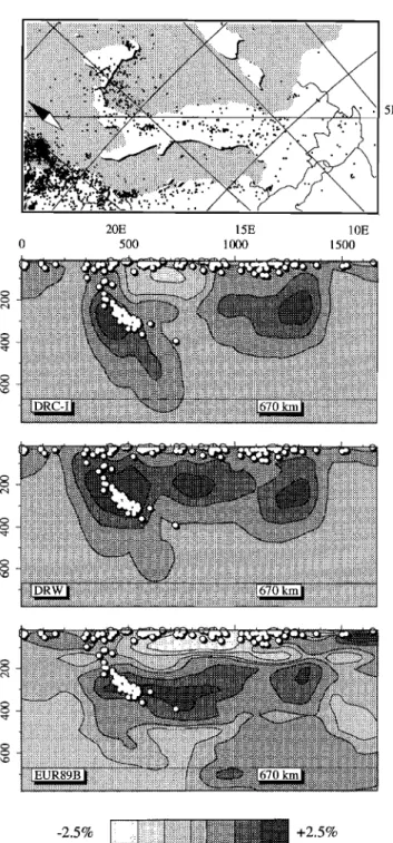 Figure 12.  Section along the strike of the Apennine plate boundary. Section location is  shown in Figure 7