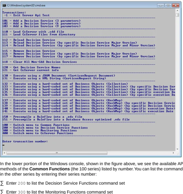 Figure 8: Bottom Portion of the testServer.bat Windows console