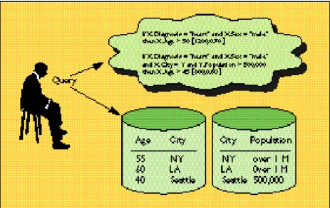 Figure 2. Data mining as rule querying