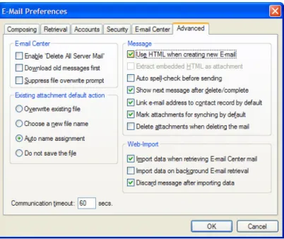 Figure 5 GM Batch Mailer Error: Sending text only email 