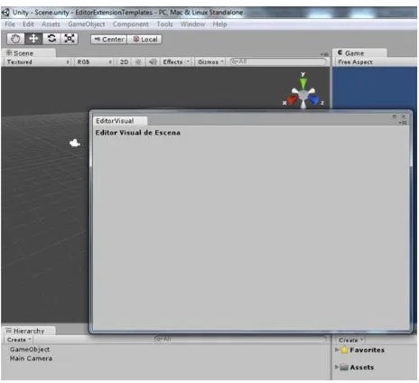 Fig. 2. Visual editor window 