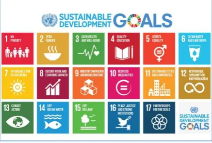 Figure 1. The 17 UN Sustainable Development Goals (SDGs) (UN, 2015) 