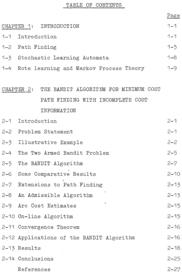 TABLE  OF  CONTENTS 