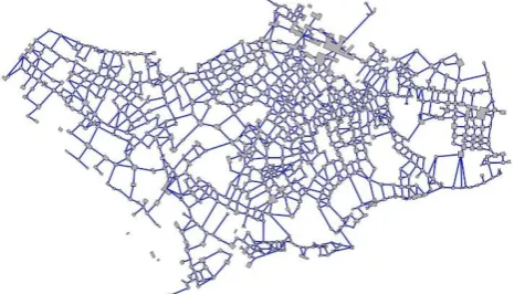 Figure 5. Final building-network (threshold = 0.0). 