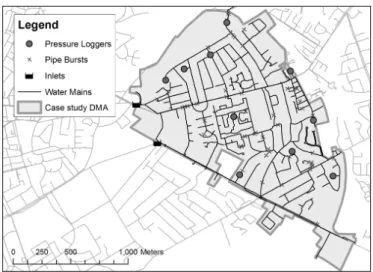 Figure 2 - An overview of the case study area 