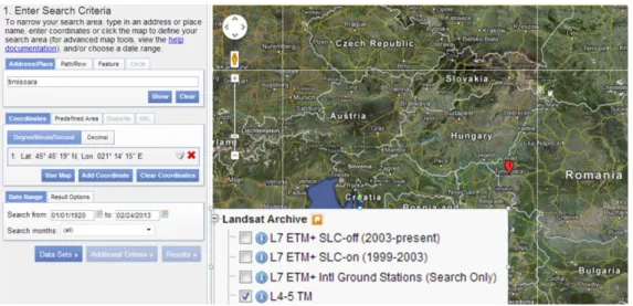 Figure 5 Satellite image downloading   