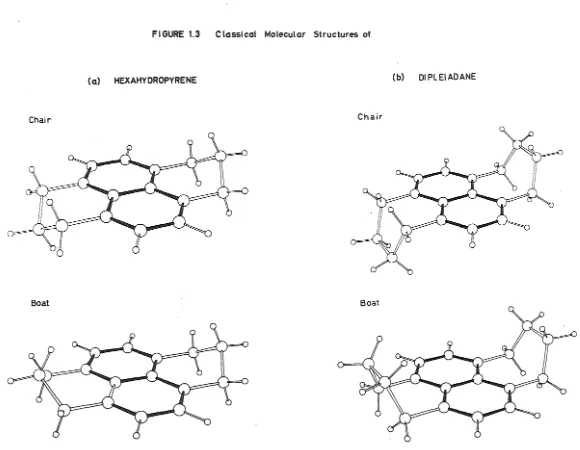 FIGURE 1.3 Classical Molecular Structures of 