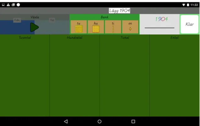 Figure 3.1: The graphical interface of the teaching software.