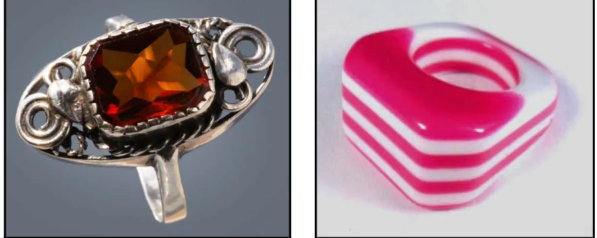 FIGURE F:  Ring, Arts and Crafts  Movement, circa 1882. 