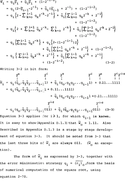 Figure 3-7(a) shows the computation schematic for 