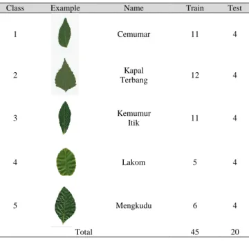 Table 1   Experiment Dataset 
