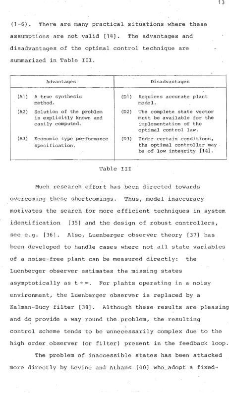 Table III Much research effort has been directed towards 