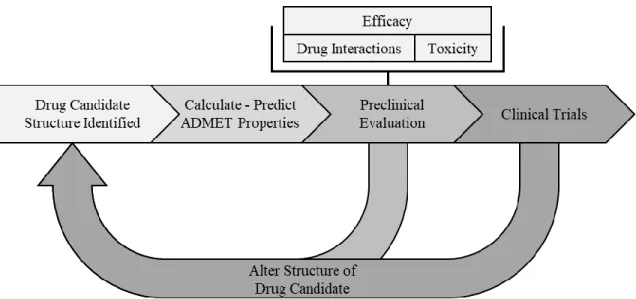Figure 1. The standard workflow within the drug development pipeline. 