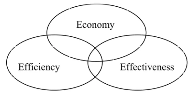 Figure  3  shows  the  three  evaluated  basic  principles by performance auditing. 