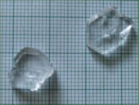 Figure 1. As grown ELSMH crystal. 