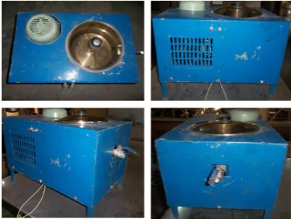 Figure 1: Exploded view of electro-mechanical yam pounding machine   