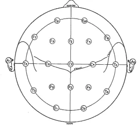 Figure 1.5 System for electrode placement proposed by [1958]. 