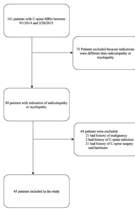 FIG 1. Patient selection ﬂowchart.