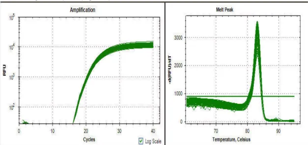 Figure 6. Melt calibration data.