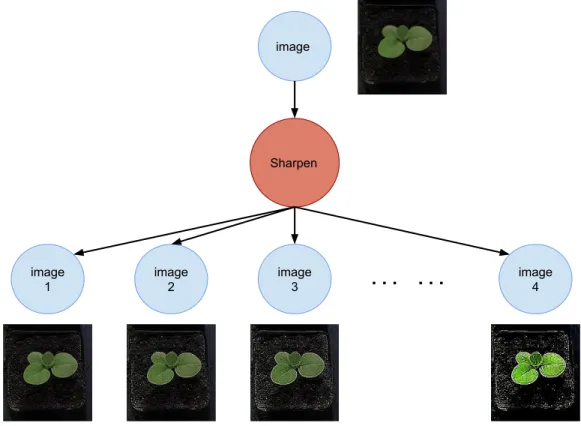 Figure 6.5: The large workflow used in our experimental analysis